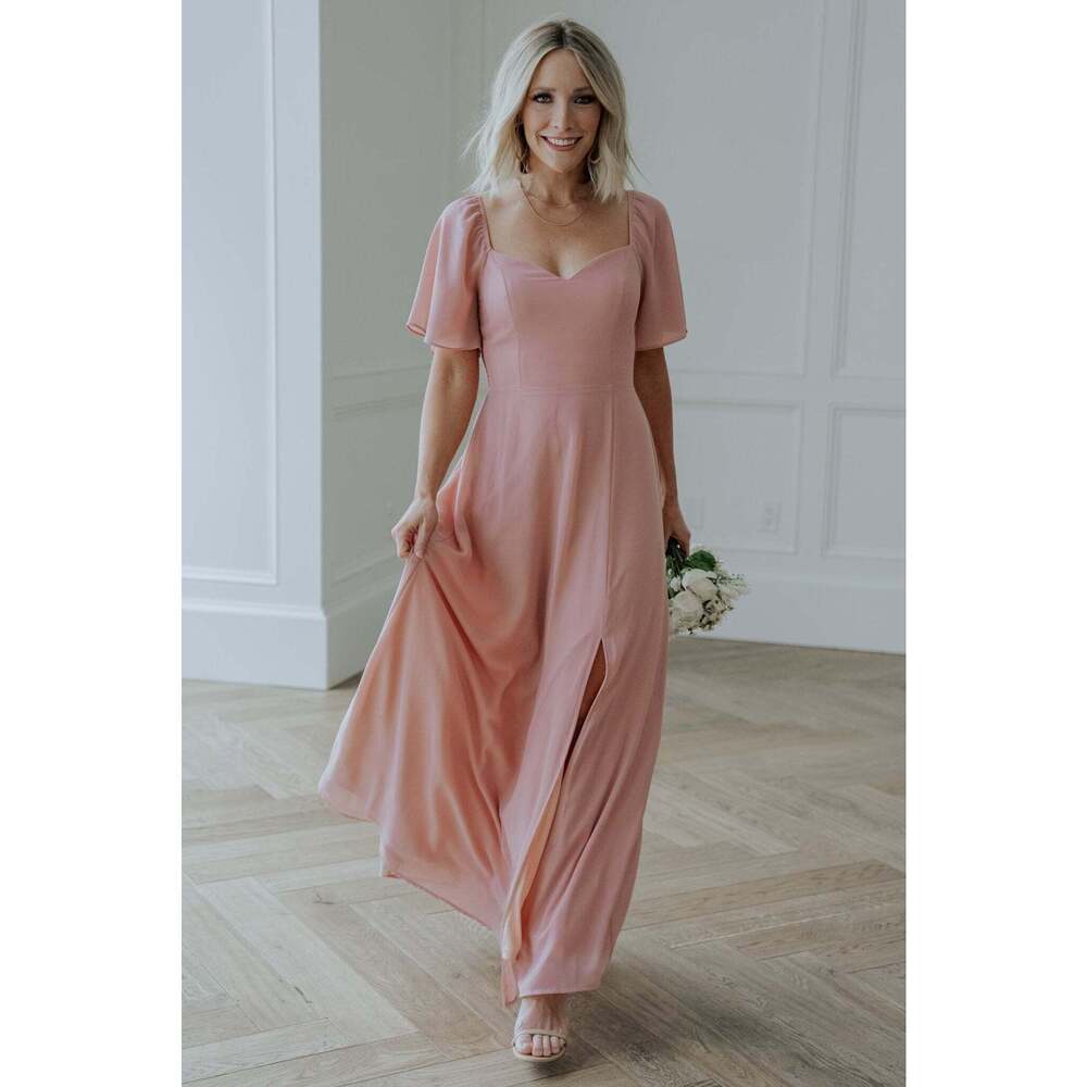 Baltic Born Sierra Sweetheart Maxi Dress | Blush Size LL
